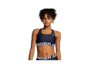 HEATGEAR® MID BRANDED SPORTS BRA.1