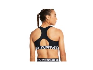 HEATGEAR® MID BRANDED SPORTS BRA.2